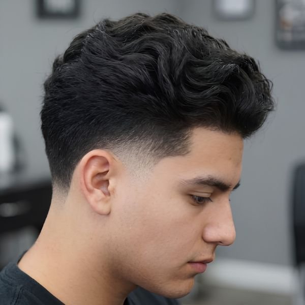 _Burst Fade Undercut for Thick Hair