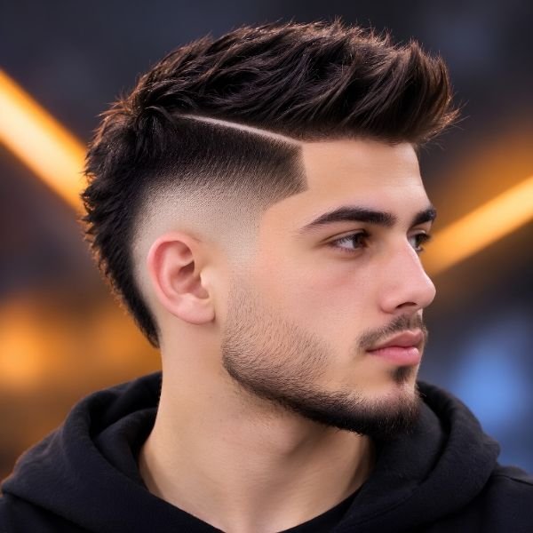 Designer Burst Fade Hard Part