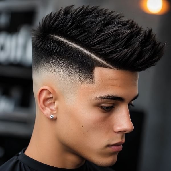 High Burst Fade Hard Part