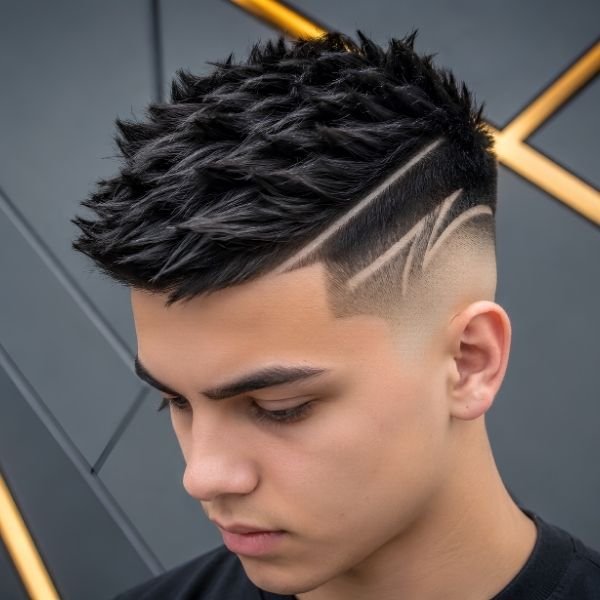 Razor Design Burst Fade Hard Part