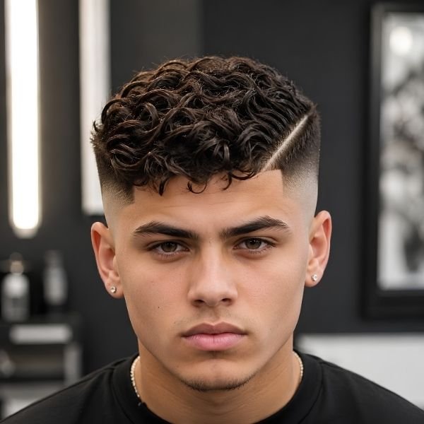 Wavy Burst Fade Hard Part