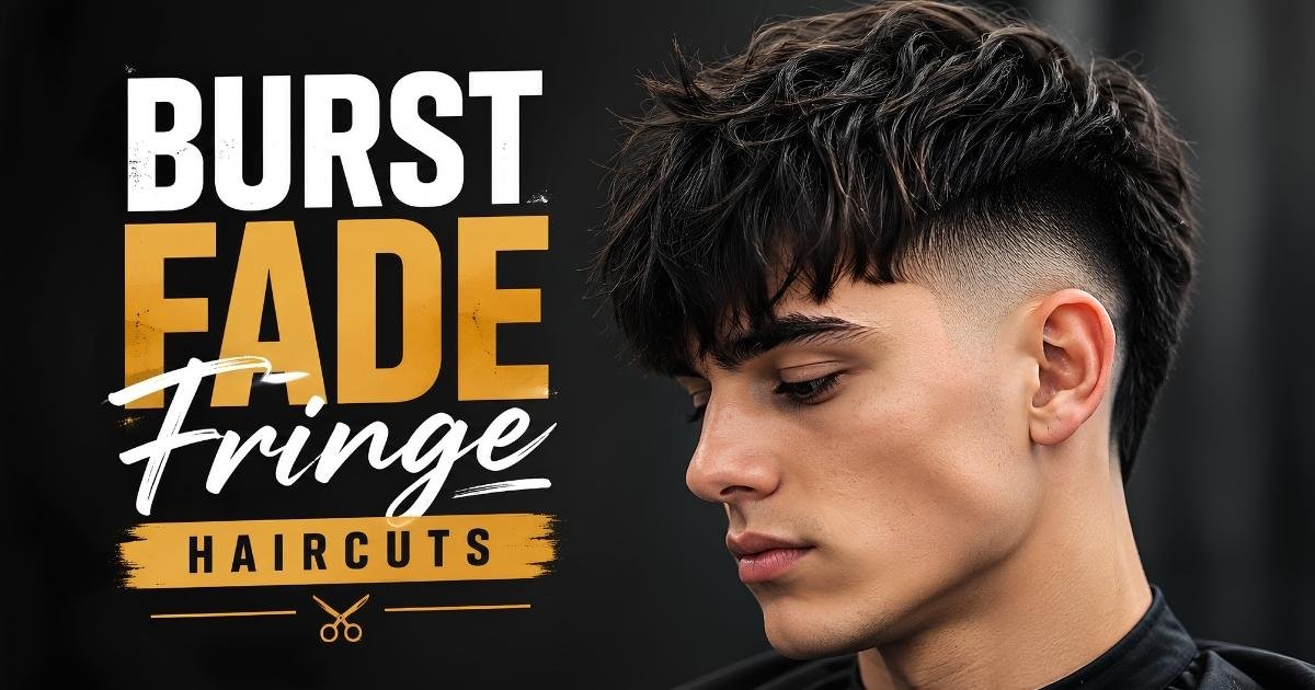 Burst Fade Fringe Haircuts
