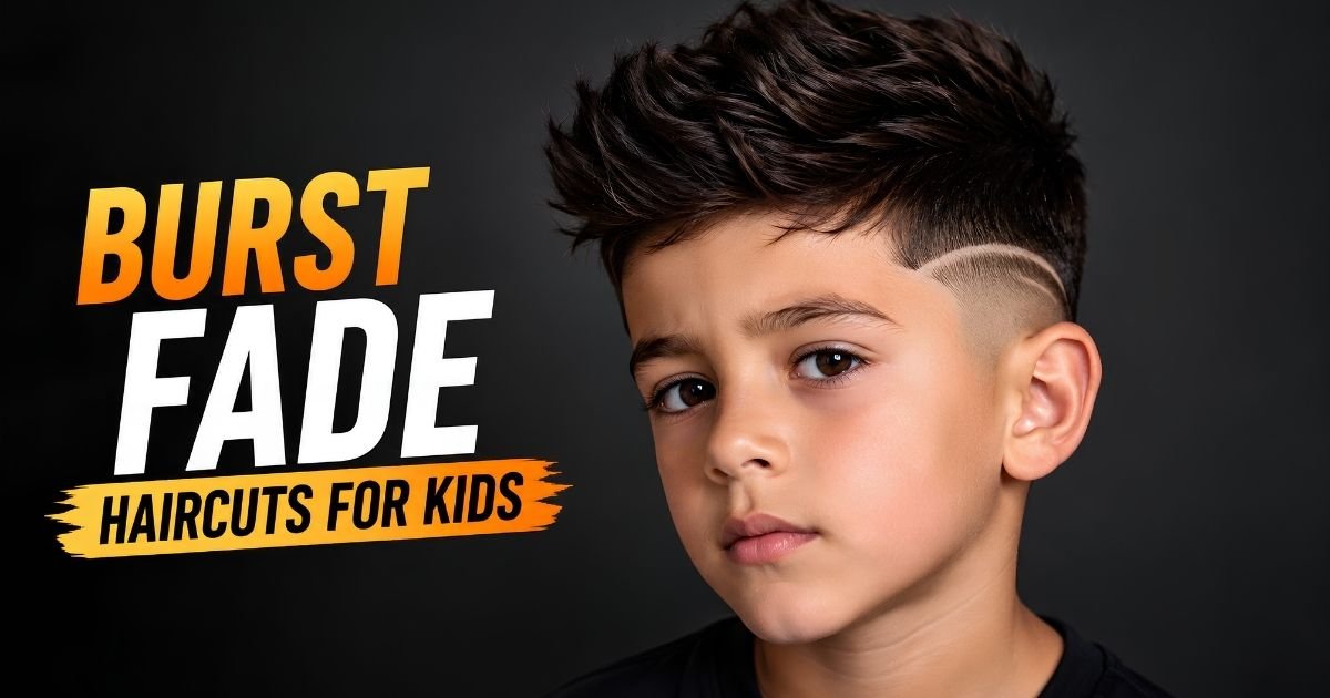 Burst Fade Haircuts for Kids