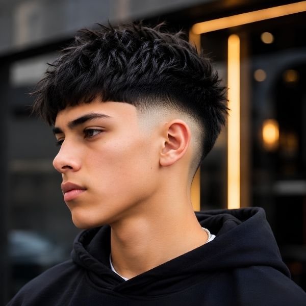 Burst Fade with Modern Edgar
