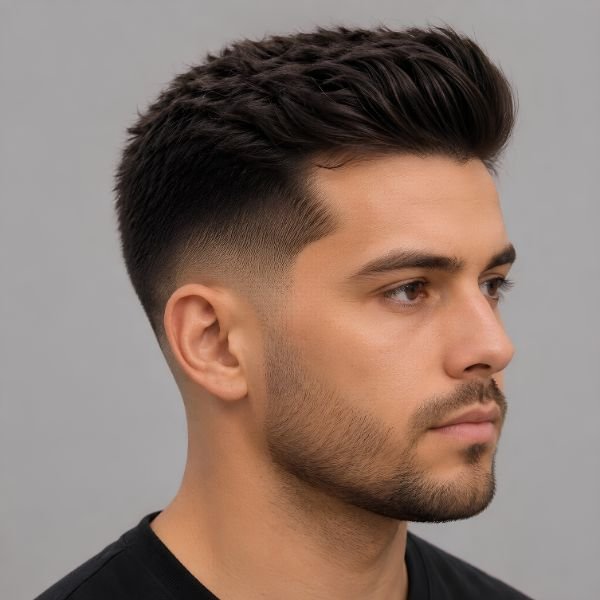 Classic and Professional Mid Taper Fade