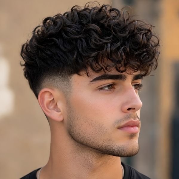 Curly Quiff Haircut (1)
