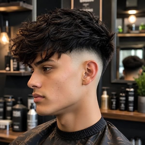 High Burst Fade Fringe