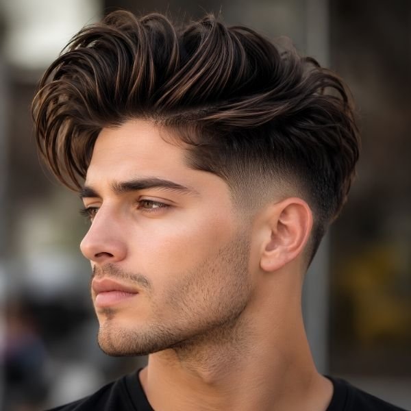 Long Quiff Haircut