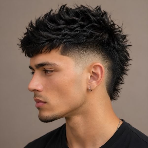 Low Burst Fade Mohawk