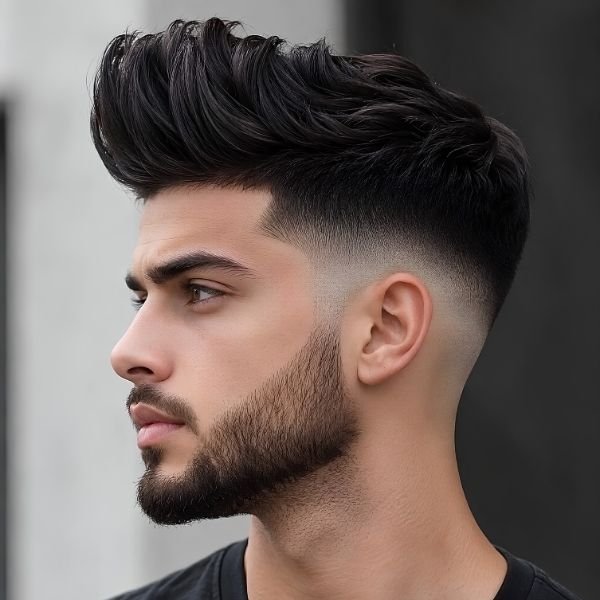 Mid Fade Quiff