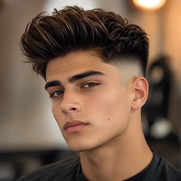 Mid Taper Fade Blowout