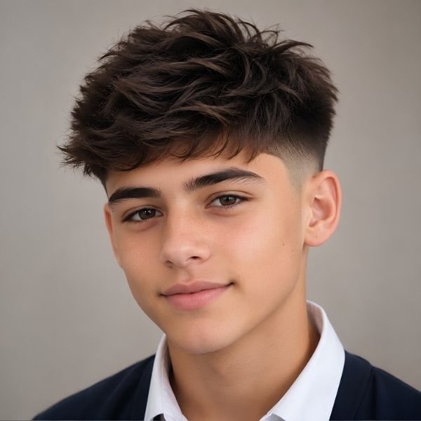 School Friendly Burst Fade