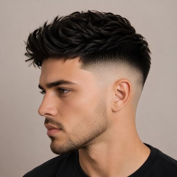 Skin Low Burst Fade