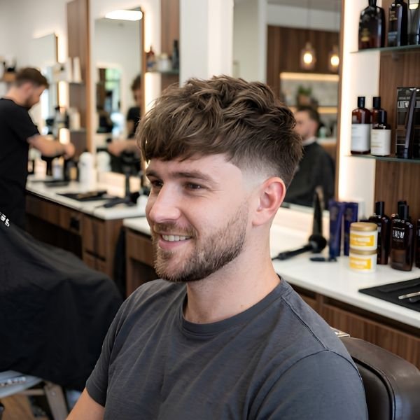 _Thick Hair Burst Fade Fringe