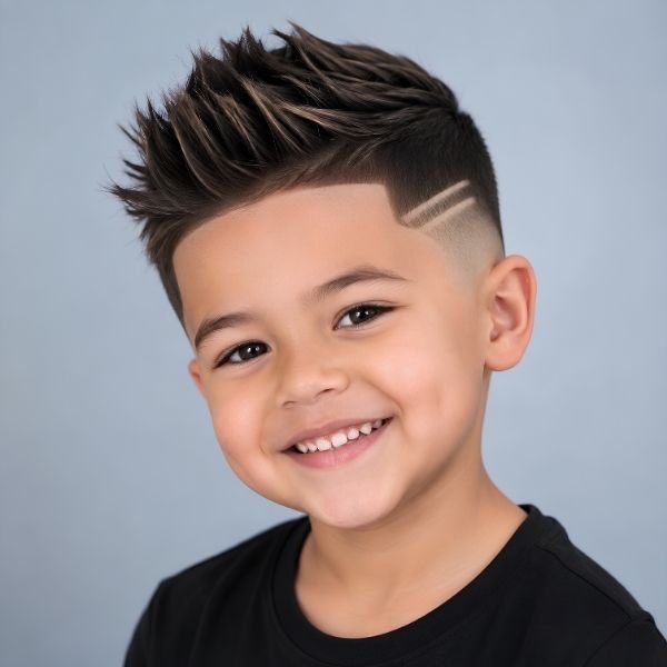Trendy Kids Burst Fade for 2026