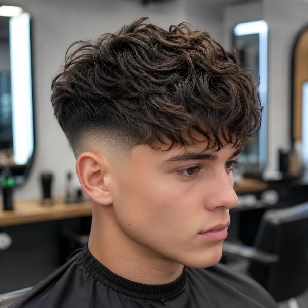 Wavy Burst Fade Fringe