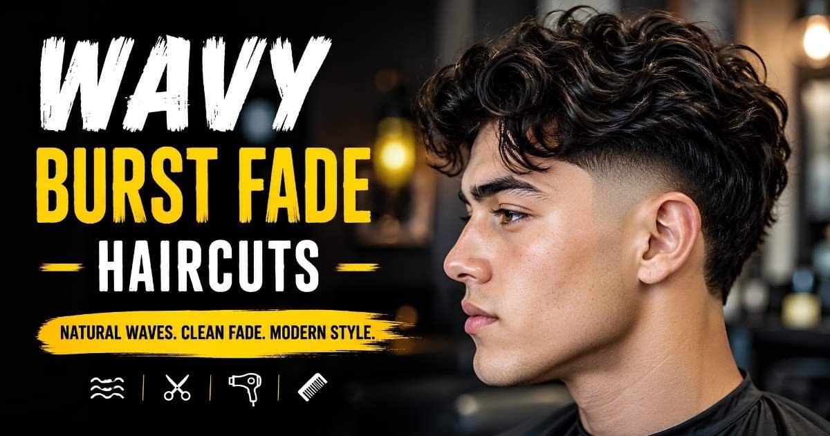 Wavy Burst Fade Haircuts