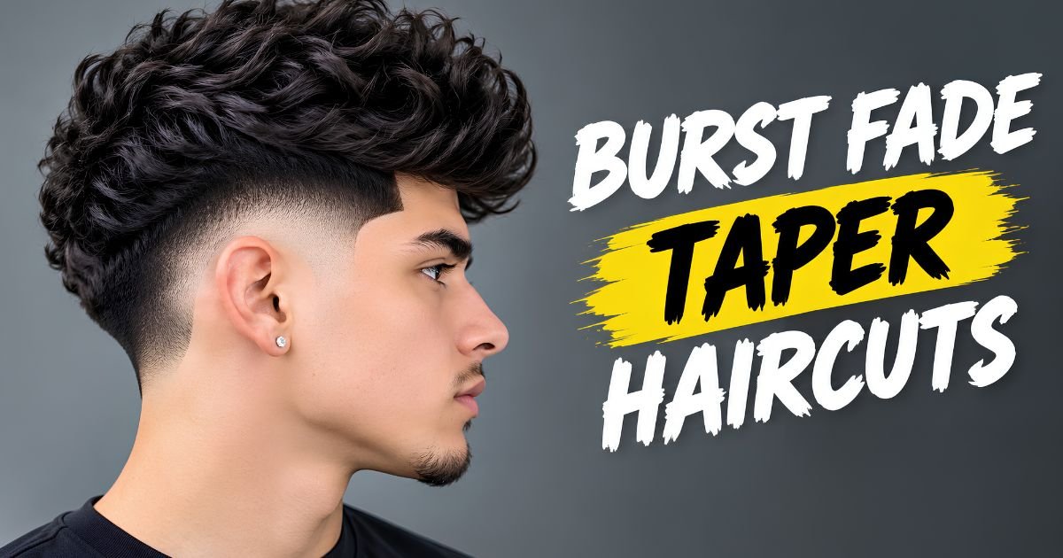 Burst Fade Taper Haircuts