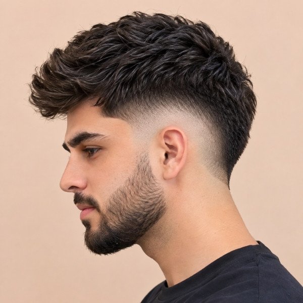 Classic Mid Burst Fade