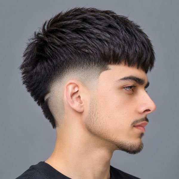 Modern Straight Burst Fade